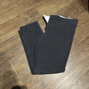 Banana Republic Navy and White Sloan Pant Size 8
